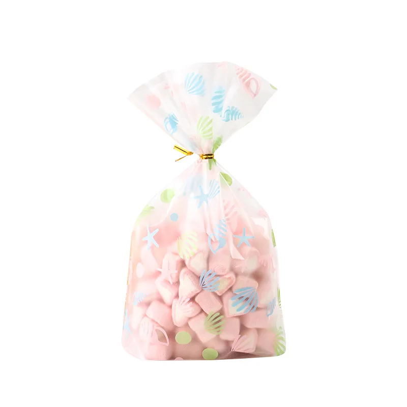 Beautiful Color Cute Cartoon Plastic Customized Candy Chocolate Gift Packaging Bag