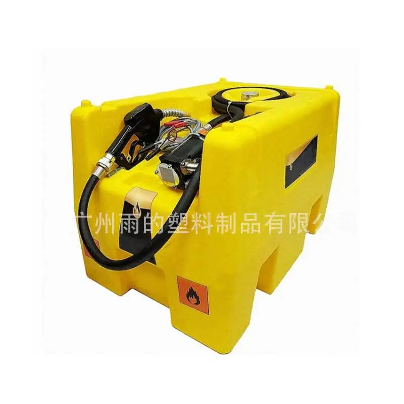 White explosion-proof anti-static plastic fuel tank Rotational plastic car hydraulic oil tank Excavator tractor diesel tank