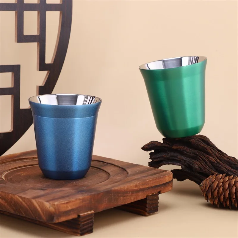 304 Stainless Steel Arabica Coffee Cup is Suitable For Outdoor Use in Coffee And Tea Families