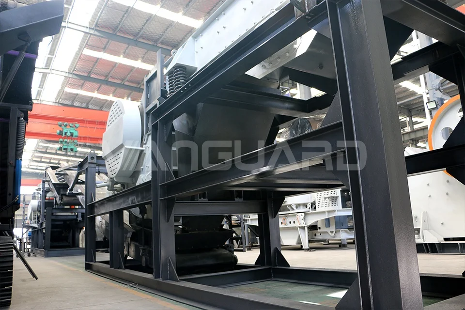 Quarry Crushing Plants Movable Granite Limestone Gravel Primary Rock Stone Jaw Crusher Crushing Line For Sale