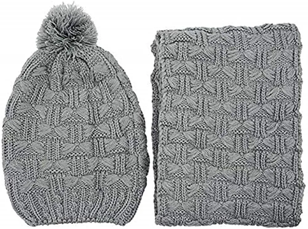 Горячая популярная новинка модный стиль толстый теплый мягкий элегантный для взрослых Размер детский зимний жаккардовый шарф облегающий комплект