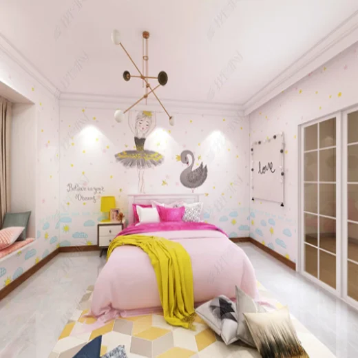 2022 новый дизайн красивые индивидуальные 3D Настенные обои для детей