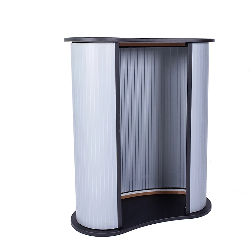 Custom Logo Portable Pop Up Bar Counter Stable Table Stand Display Pop Up Counter Stand