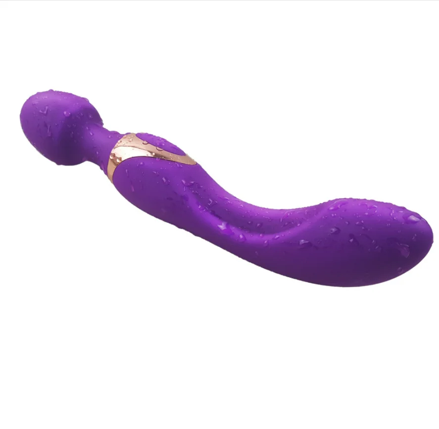 SHIDUNSI 10 Vibration Mode Vibe Sex Toy Rechargeable Wand Massager Vibrator for Women