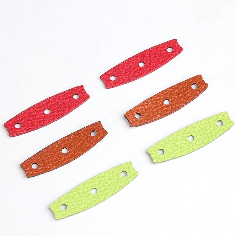 New Shaobo 1.6mm colorful litchi pattern flat leather bag, a variety of models, a large number of spot slingshot accessories