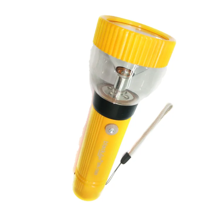 BN-7988 пластиковая Солнечная и литиевая батарея перезаряжаемый фонарик для продажи