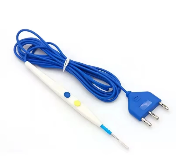 Medical Electrosurgical Pencil Diathermy ESU Electrode Cautery Surgical Pen Lapiz De Electrocauterio Smoke Evacuation Pencil