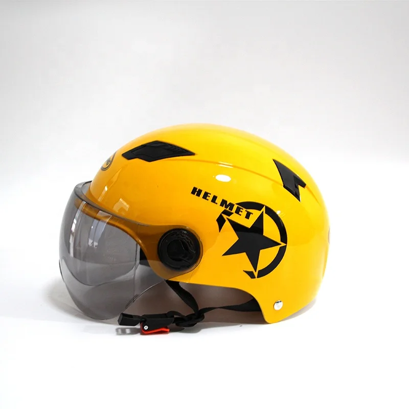 Chinese Motorcycle open face helmet motorbike dirt bike helmet retro chinese half moto helmet