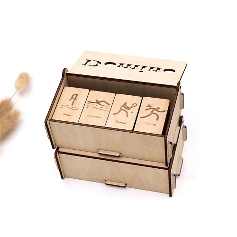 2024 новый высококачественный Детский пазл карточка здание домино DIY game игрушки