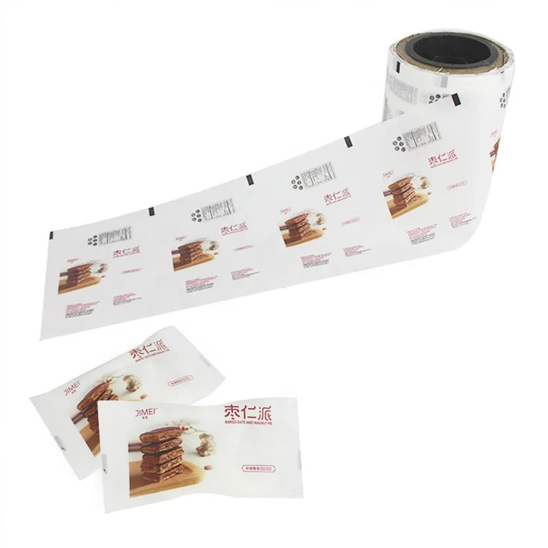 Customized Printed aluminum foil metalized PET BOPP MOPP plastic laminated film roll Custom printing food safe for coffee pack