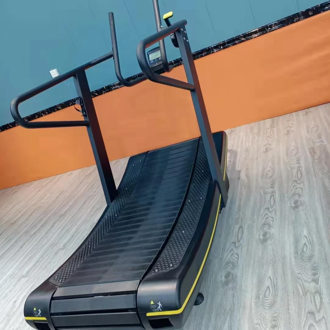 Commercial curved treadmill running machine price  cheap unpowered treadmills