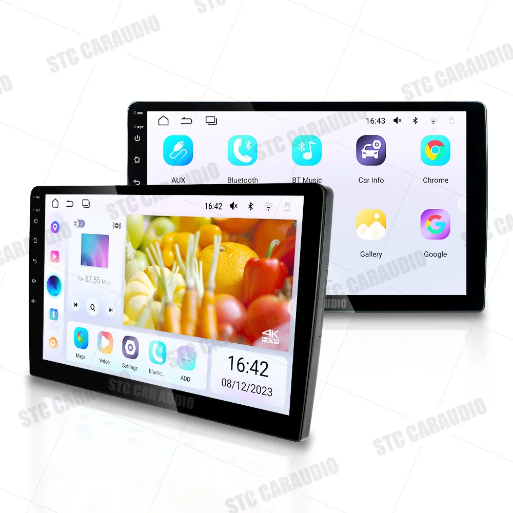 Wholesale 9 10 Inch Android Auto Radio Hyundai Renault Cars Touch Screen Car Multimedia Player Bluetooth Connection CarPlay FM
