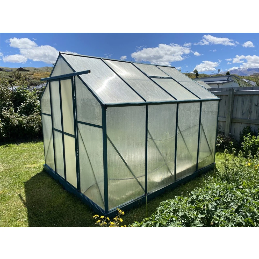 Aluminum Garden Greenhouse  Growing Tent Walk-In  Green House Outdoor Tunnel Garden Plant Growing Hot House