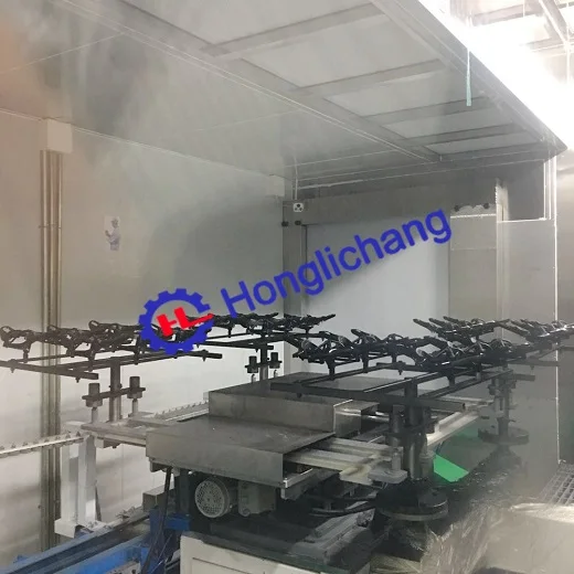 High Gloss Automotive Paint Line with Robot Spray for Car Air Bags