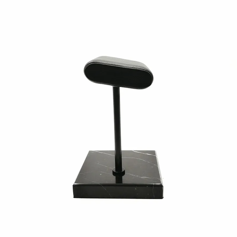 Factory direct sale Customized black marble watch display stand on counter design for sale