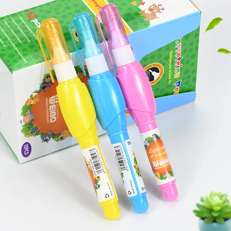 Eurolucky Correction Fluids Solution Correction Fluid Pen Office Stationery For Students Fluid Pen Correction