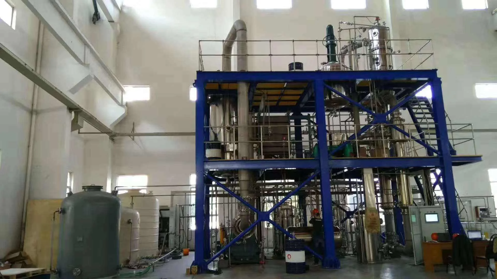 Industrial Leachate Treatment Waste Water MVR Evaporator with 12 months warranty
