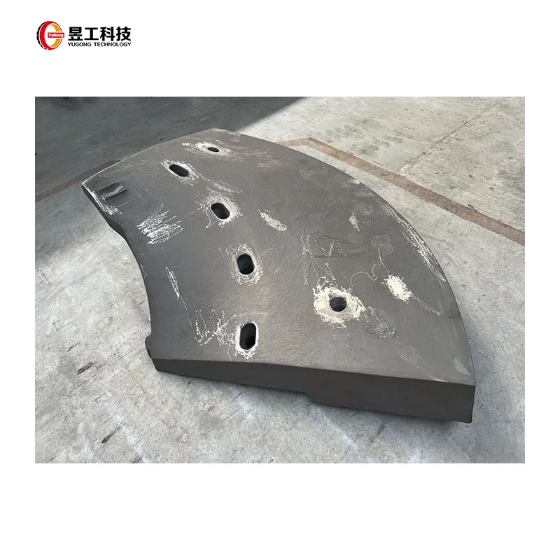 Factory direct sales high quality wear resistant High Chromium Tower Mill Liner for Tower Mill Vertical Screw Mill