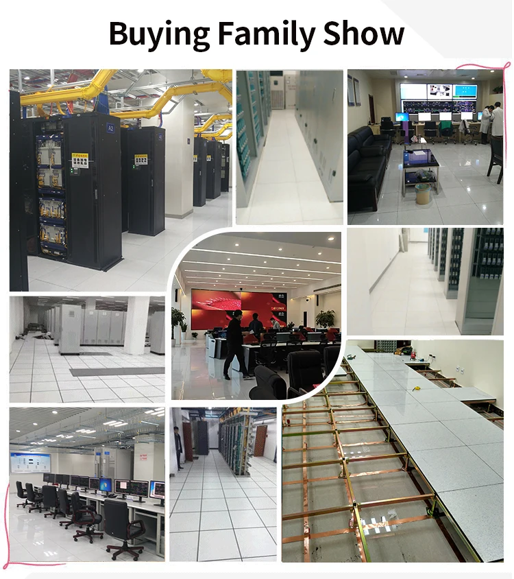 Wholesale Anti-Static Access Flooring Tile Steel Perforated Raised Floor