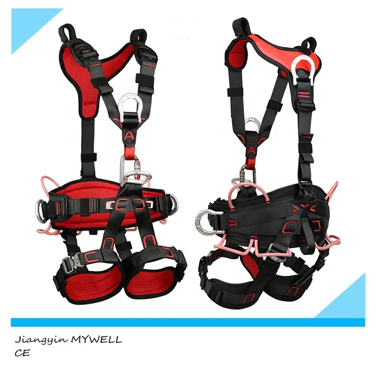 M-SH002 MYWELL Full Body climbing safety belt harness for work at height