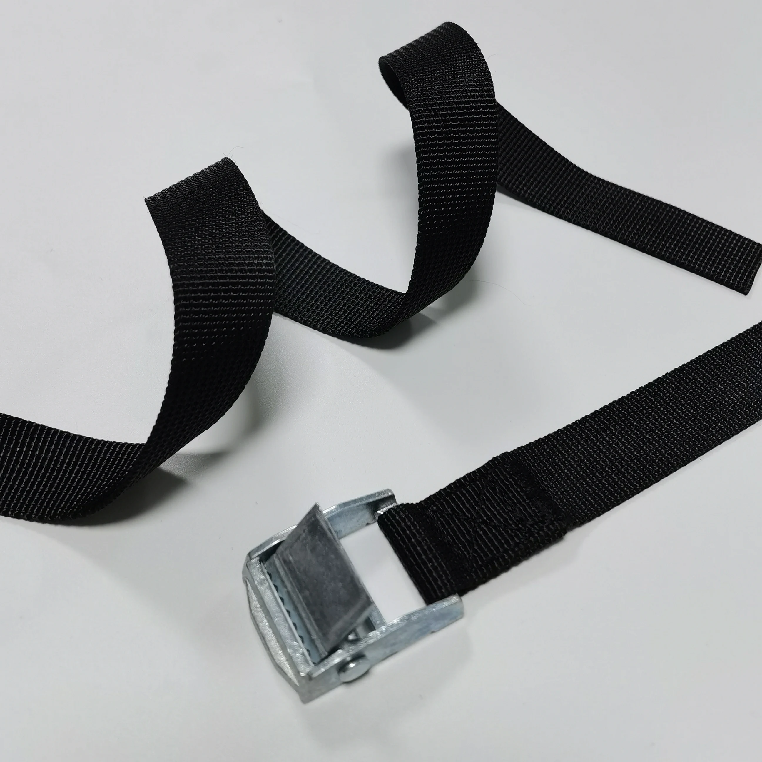 Good quality cheap quick release metal 1 inch cam buckle ratchet tie down cargo straps