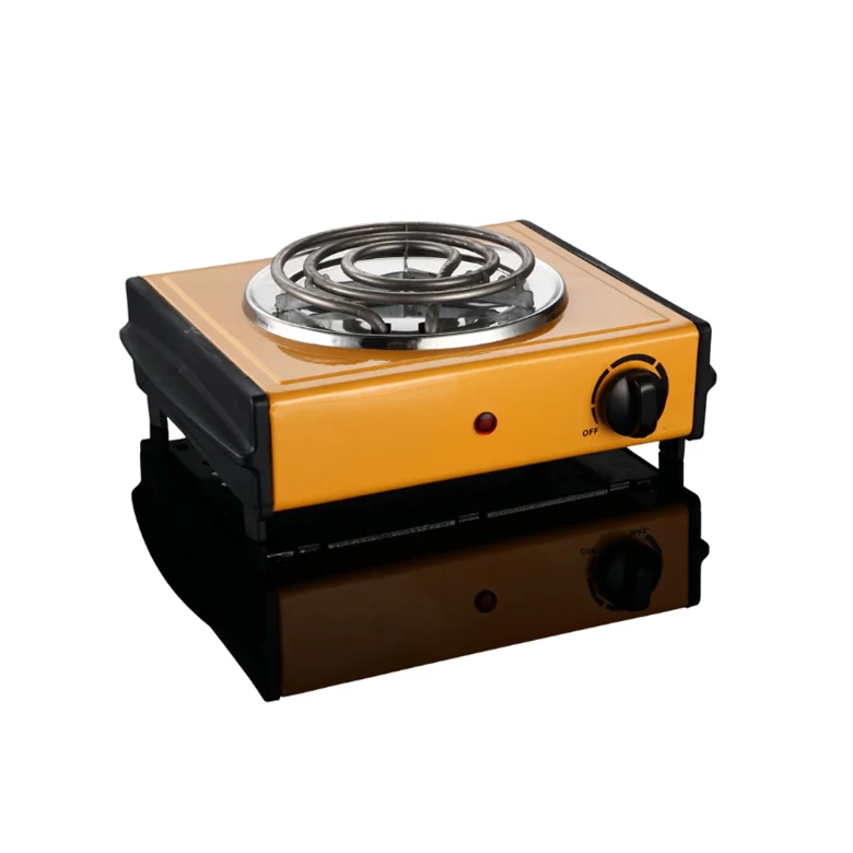 Одиночная электрическая спиральная горячая плита горелка катушка плита 1000 Вт