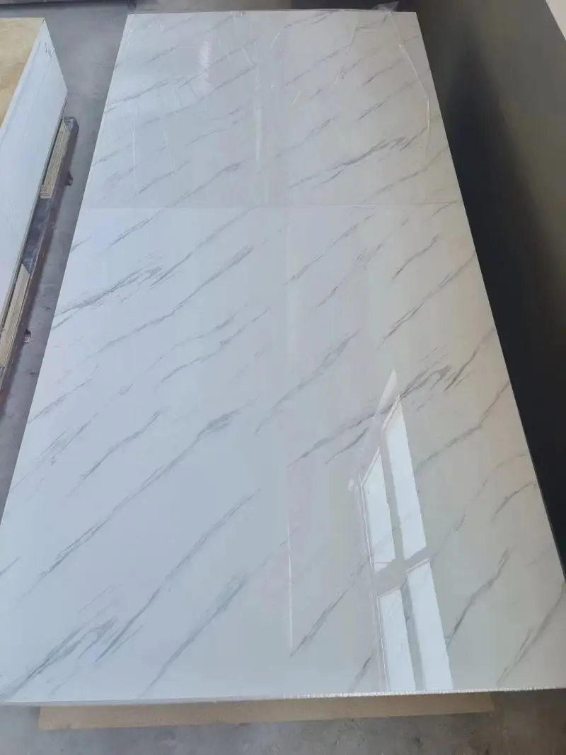 High Quality Cheap Price Interior Wall Panel 3mm Waterproof UV Panel PVC Marble Sheet For Wall Decor