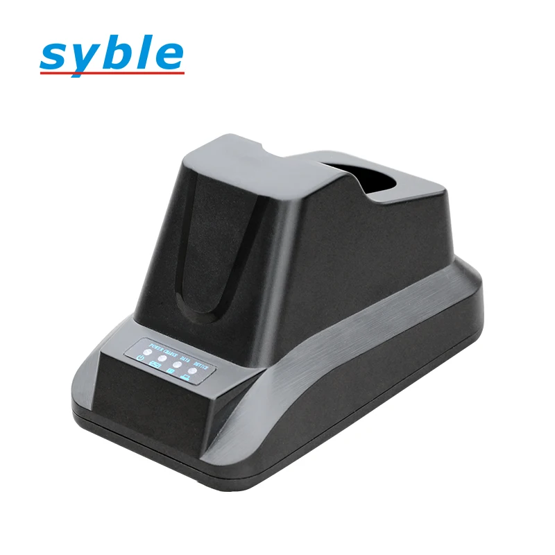 Syble XB-5066BT Chinese manufacturer sells high quality laser wireless 2.4G plus BT retail barcode scanner with charging base