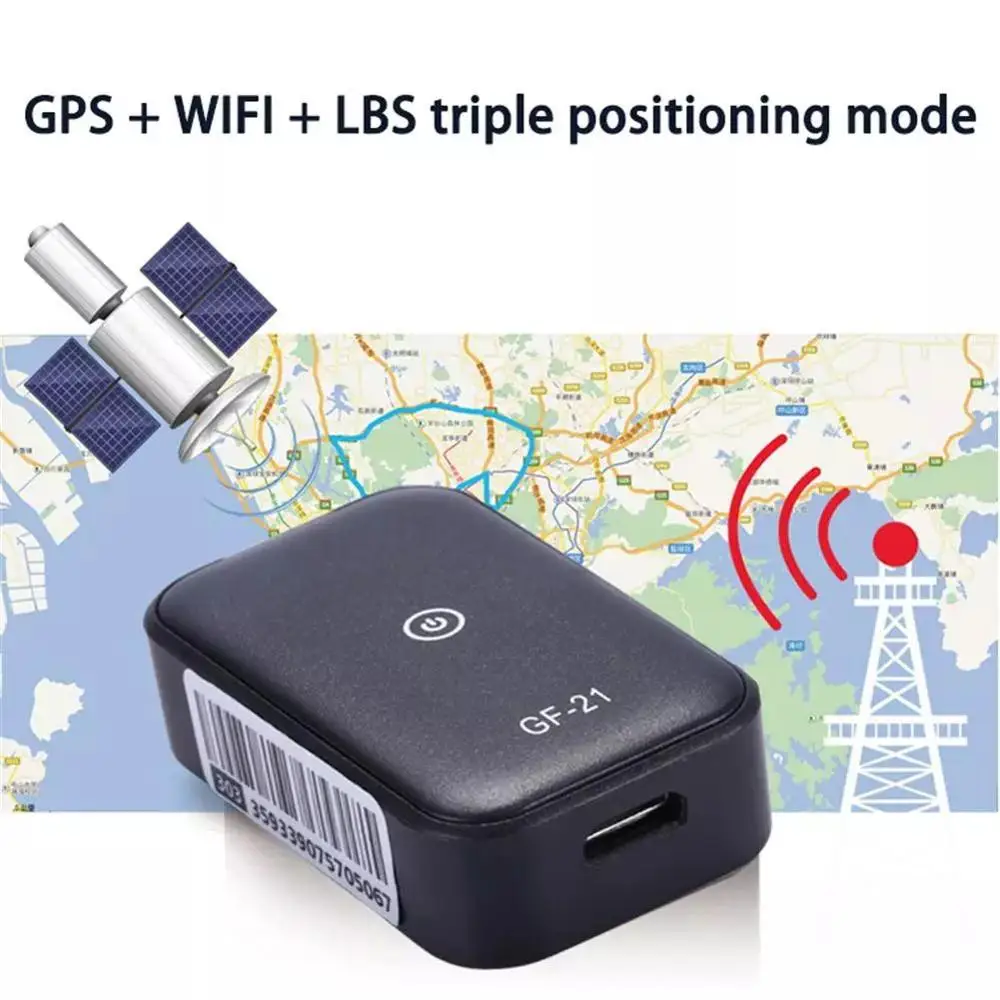Hot seller GF-21 mini GPS locator stangby long time small size tracking system clear positioning mini tracker devices AGPS/LBS