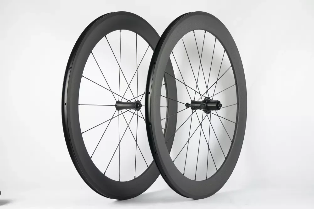 TB2556 New T700 24/38/50/60/88mm Carbon Racing Wheelset Clincher Tubular Road Bike Bicycle Wheels Super Light Carbon Wheels