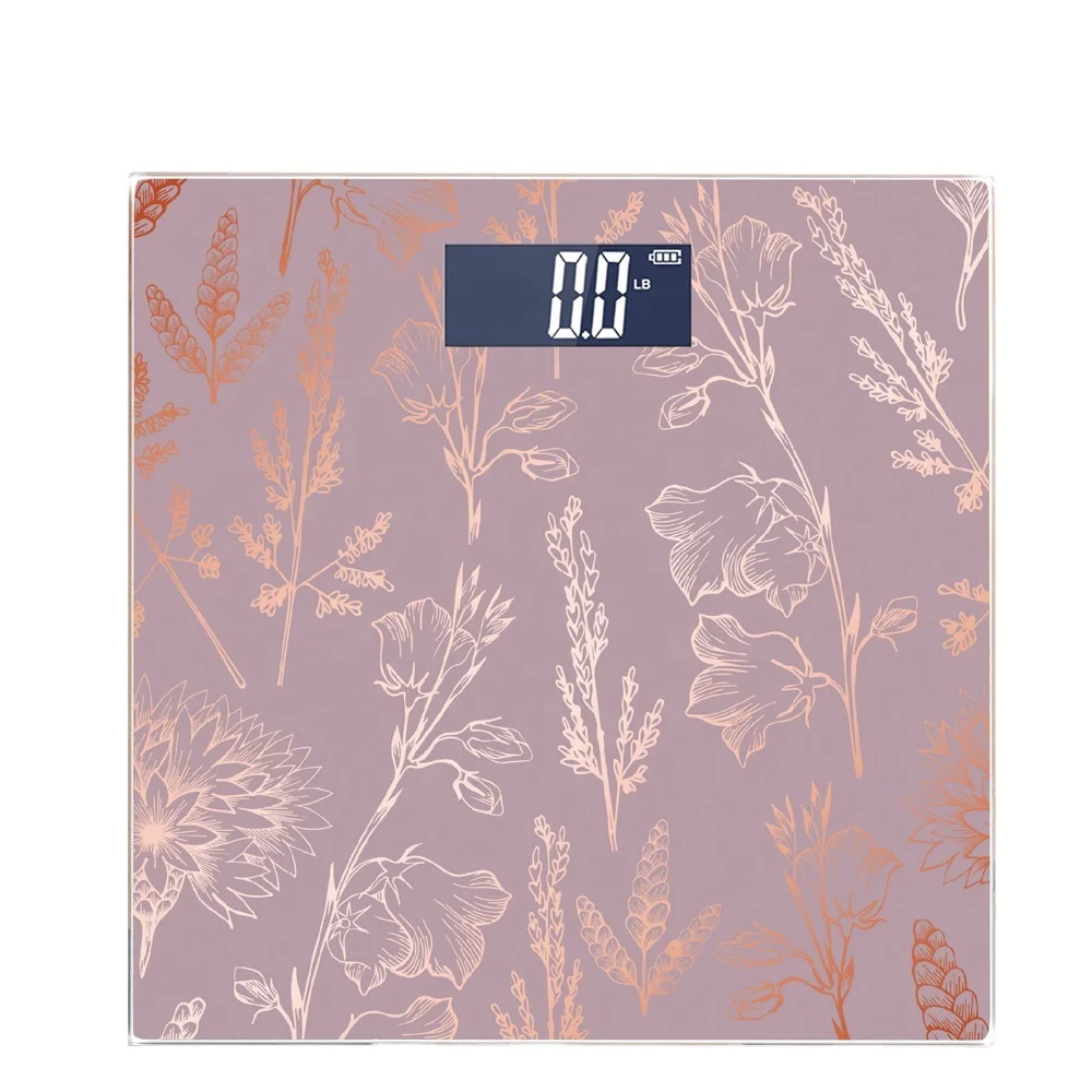 BL-1608 Support small quantity tempered glass personal 180kg 400lb household digital weighing Bathroom Scale