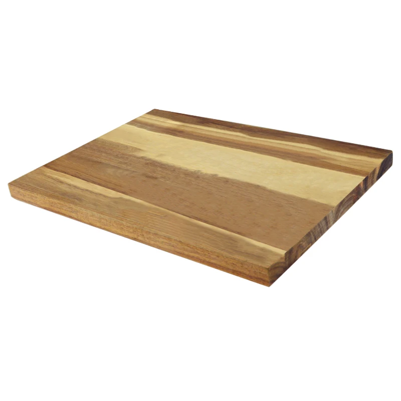 Custom Pattern Kitchen Cook Wooden Cheese Fruit Vegetable Serving Boards  Acacia Wood Silk Screen Chopping Blocks Cutting Board