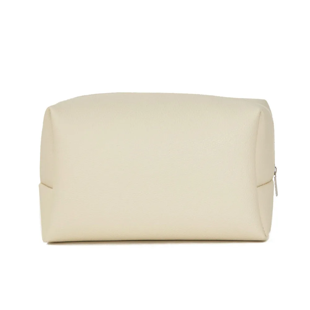 Biodegradable Eco Vegan Leather Cosmetic Bag