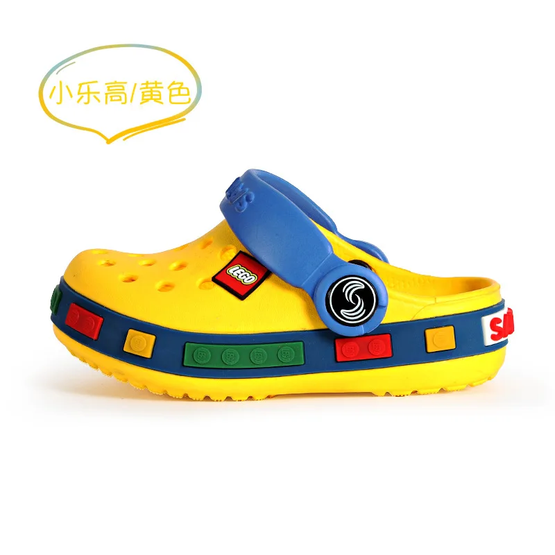 Оптовая продажа с фабрики, тапочки для мальчиков, детские пляжные летние садовые туфли для девочек с мягкой подошвой из ЭВА, детские сандалии, детская обувь