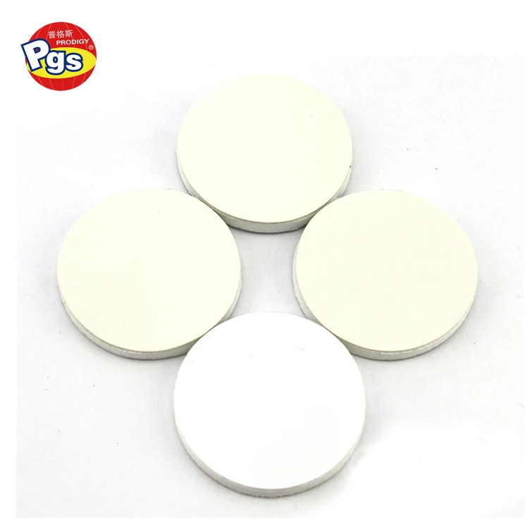 Protector Round White Self Adhesive Wall Guards Stopper Door Handle Bumper Stop