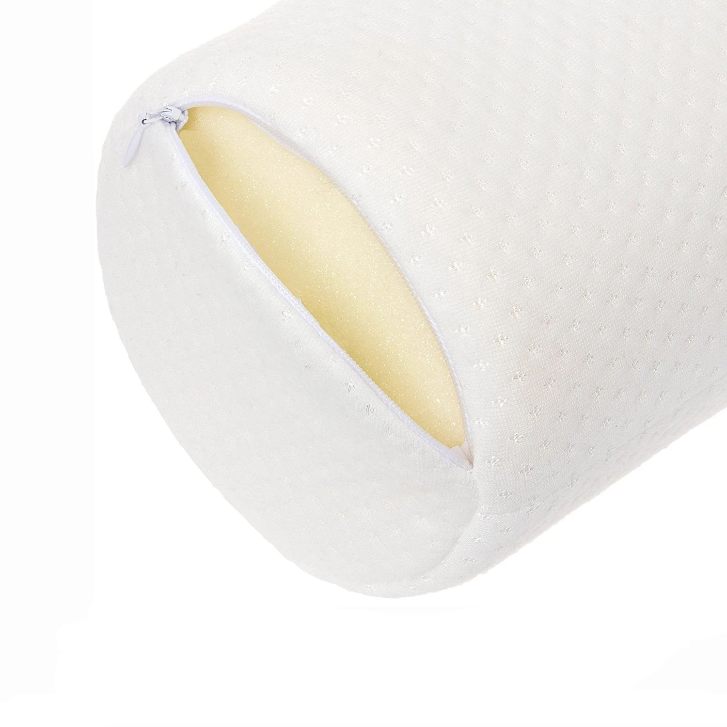 OEM Foam Chair Bed Round Cylinder Bolster Squishy Tube Lumbar Roll Lower Back Sleeping Pillow Cushion