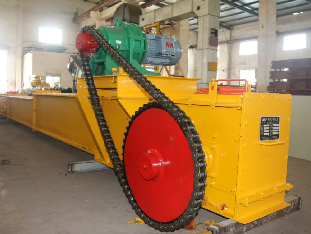 Professional custom length and design of desktop feeder chain scraper conveyor