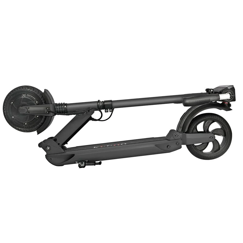 KUGOO S1 Folding Electric Scooter 350W Motor LCD Display Screen 3 Speed Modes Max 30km/h - Black
