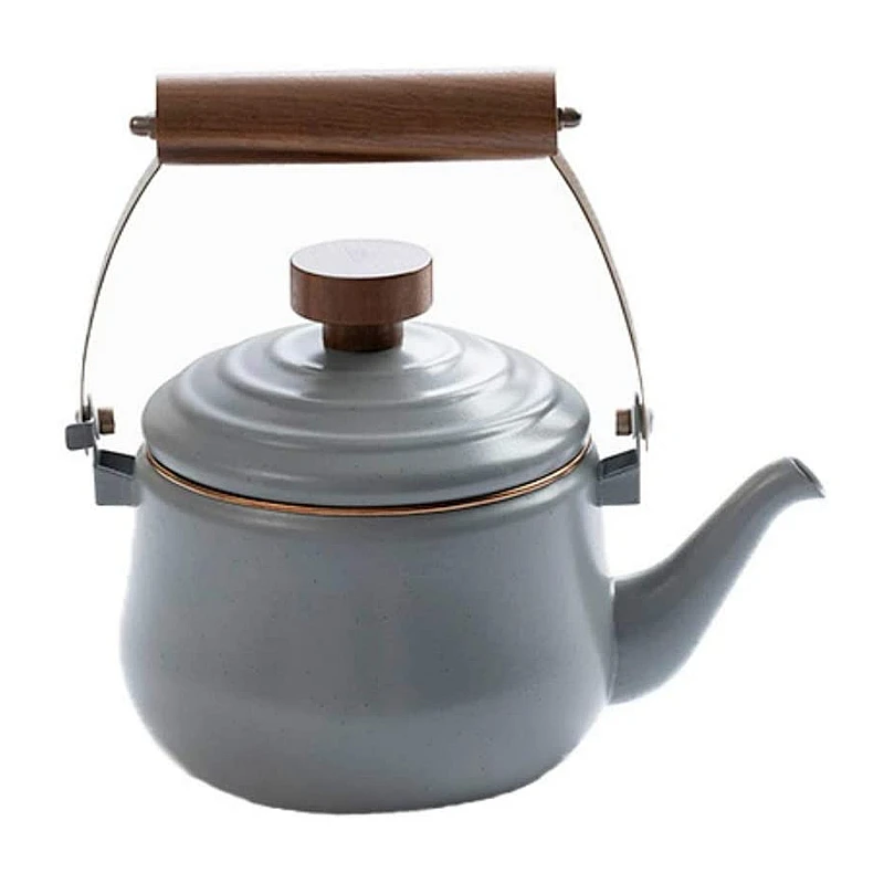 Direct Fire Coffee Tea Water Kettle Factory Supply Turkish Enamel Teapot Durable Enamel Water Teapot