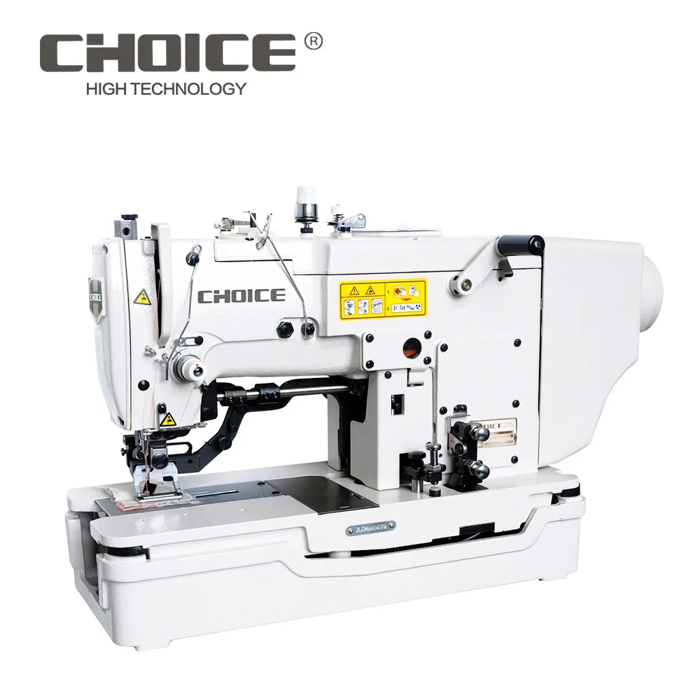 GOLDEN CHOICE GC781 high quality flat bed electronic eyelet straight button hole holer industrial sewing machine price