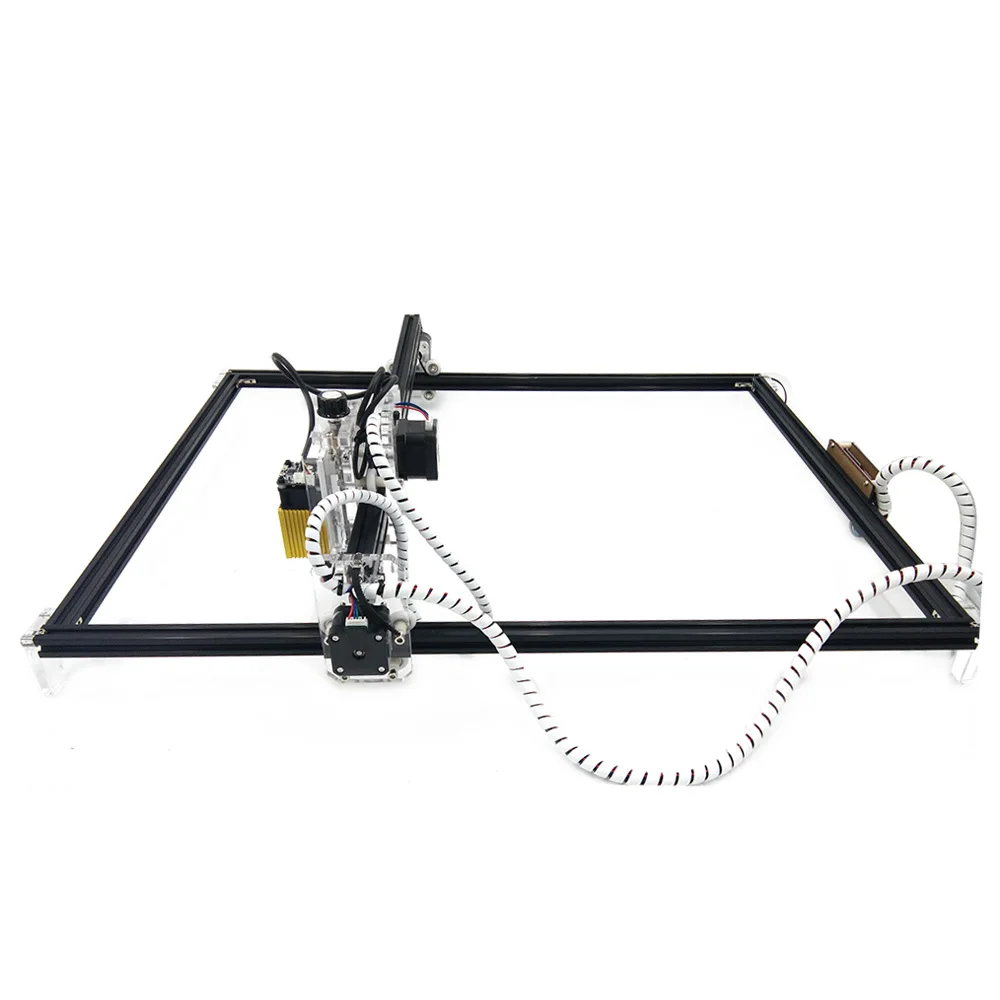 
DIY CNC laser cutting machine TTL PMW control 65*50cm 5.5w 2.5w 15W laser carving machine 500mw cnc router 