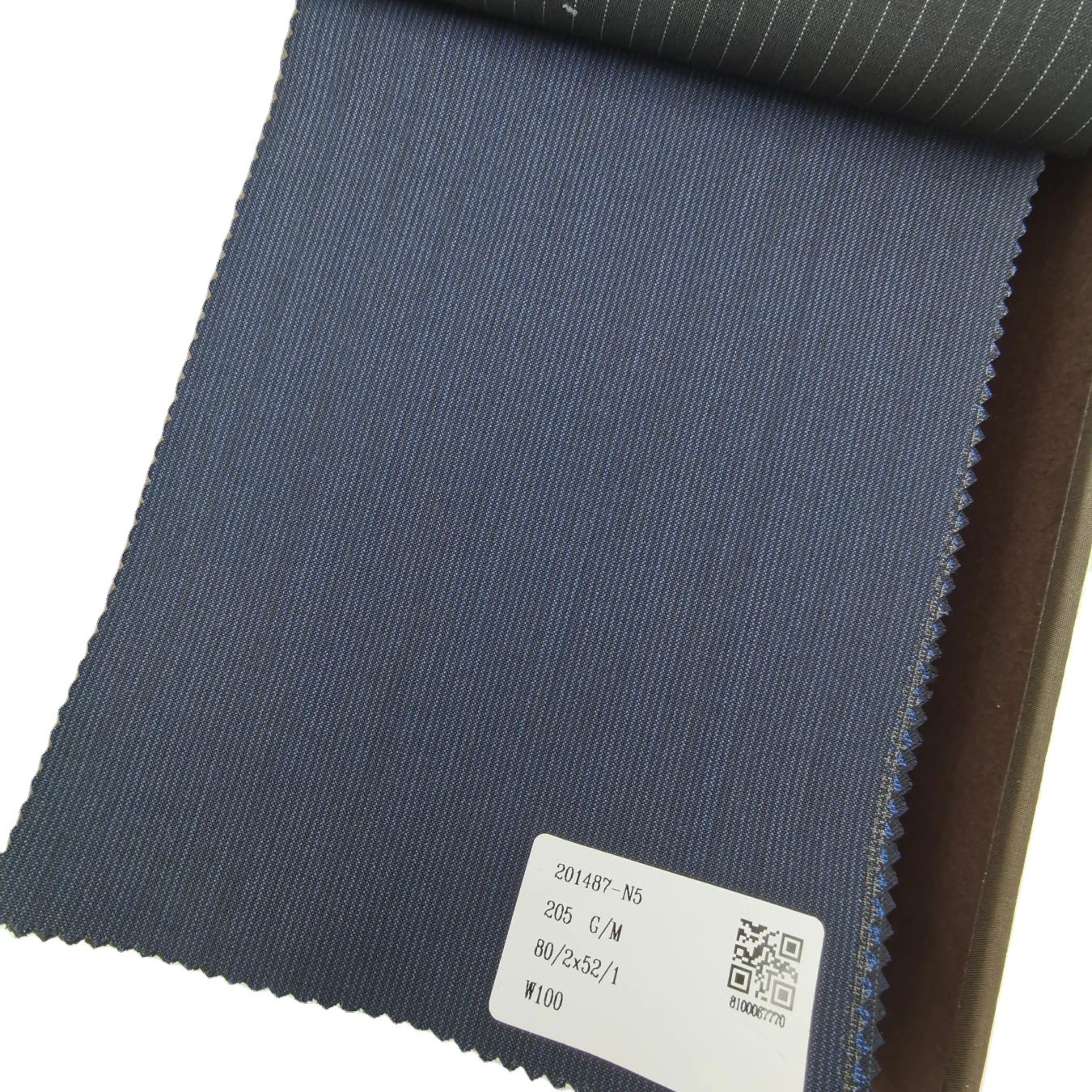 
201487-N5 Spring and summer haute couture tailor-made all-wool thin tweed fabric 