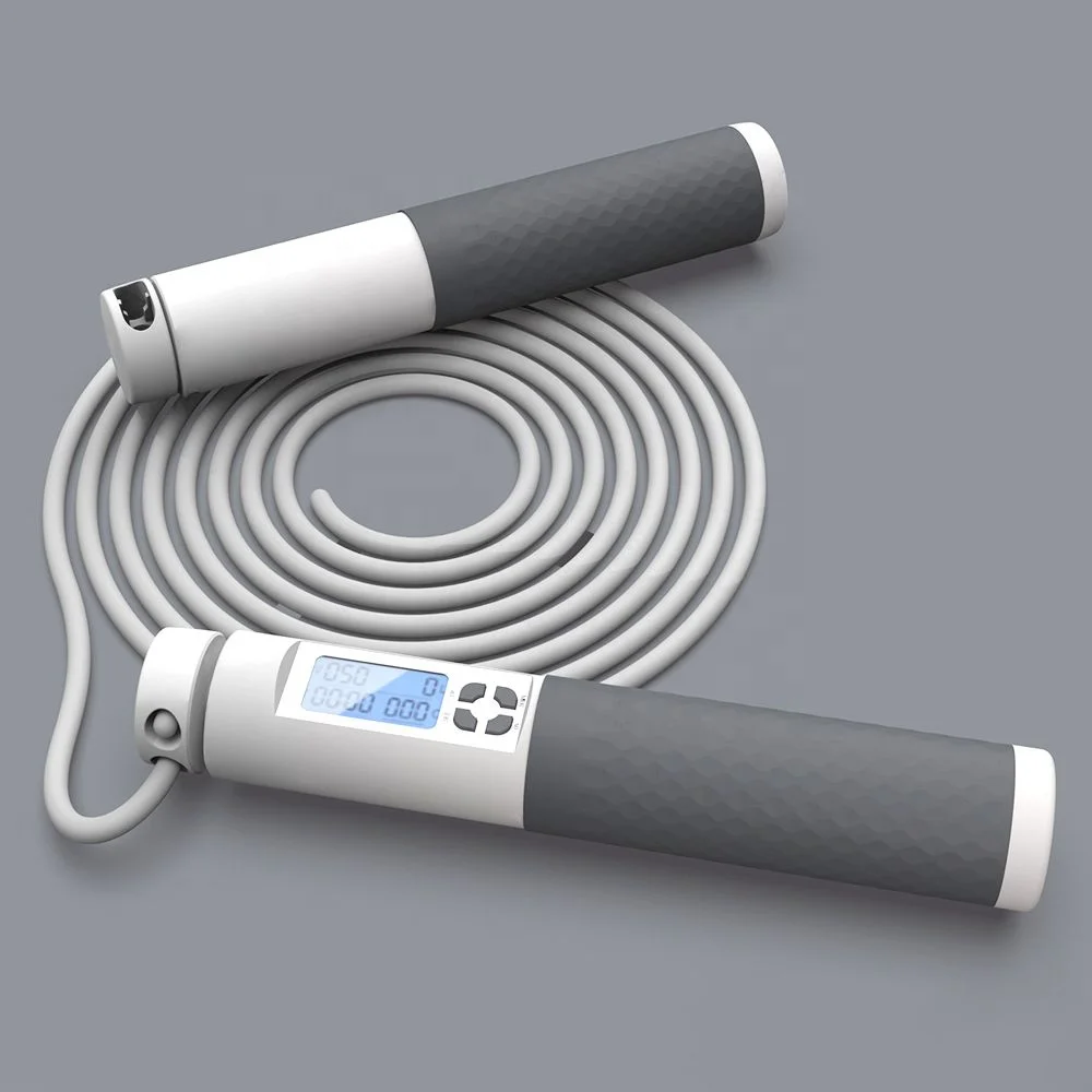 Silicone durable adjustable cable aluminum Outdoor Pro Ropeless Skipping Battle Jump Rope