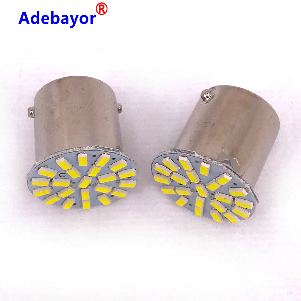 1156 BA15S P21w 22 smd 22 светодиода свет 3014 SMD Автомобильная светодиодная лампа 1206 SMD сигнал поворота задний фонарь белый