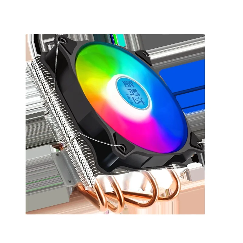 Процессор кулер Rgb вентилятор Pc Кулер Pwm 4 Pin Cpu охлаждающий
