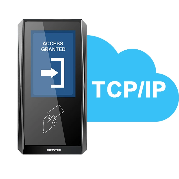 CT9 RFID NFC Sdk Software Fingerprint Reader Wall Mount Poe Zigbee Cloud Access For Turnstile Control