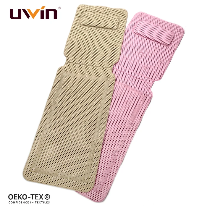 Soft PVC Long Footprint Non-slip Anti-Slip Anti-bacterial Bathtub Mat