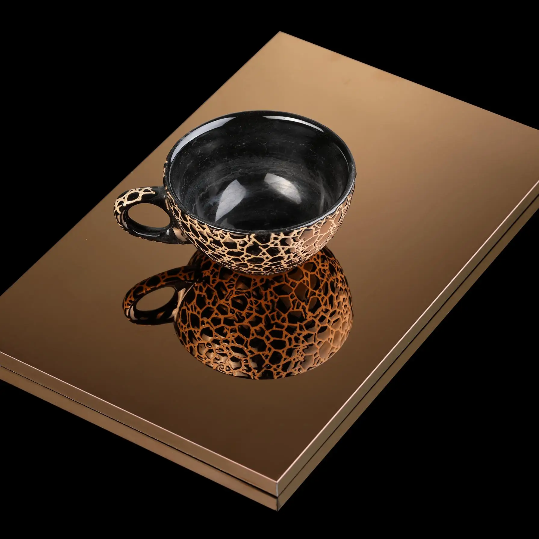 Grade 201 304 colored rose gold super 8K mirror stainless steel sheets panel