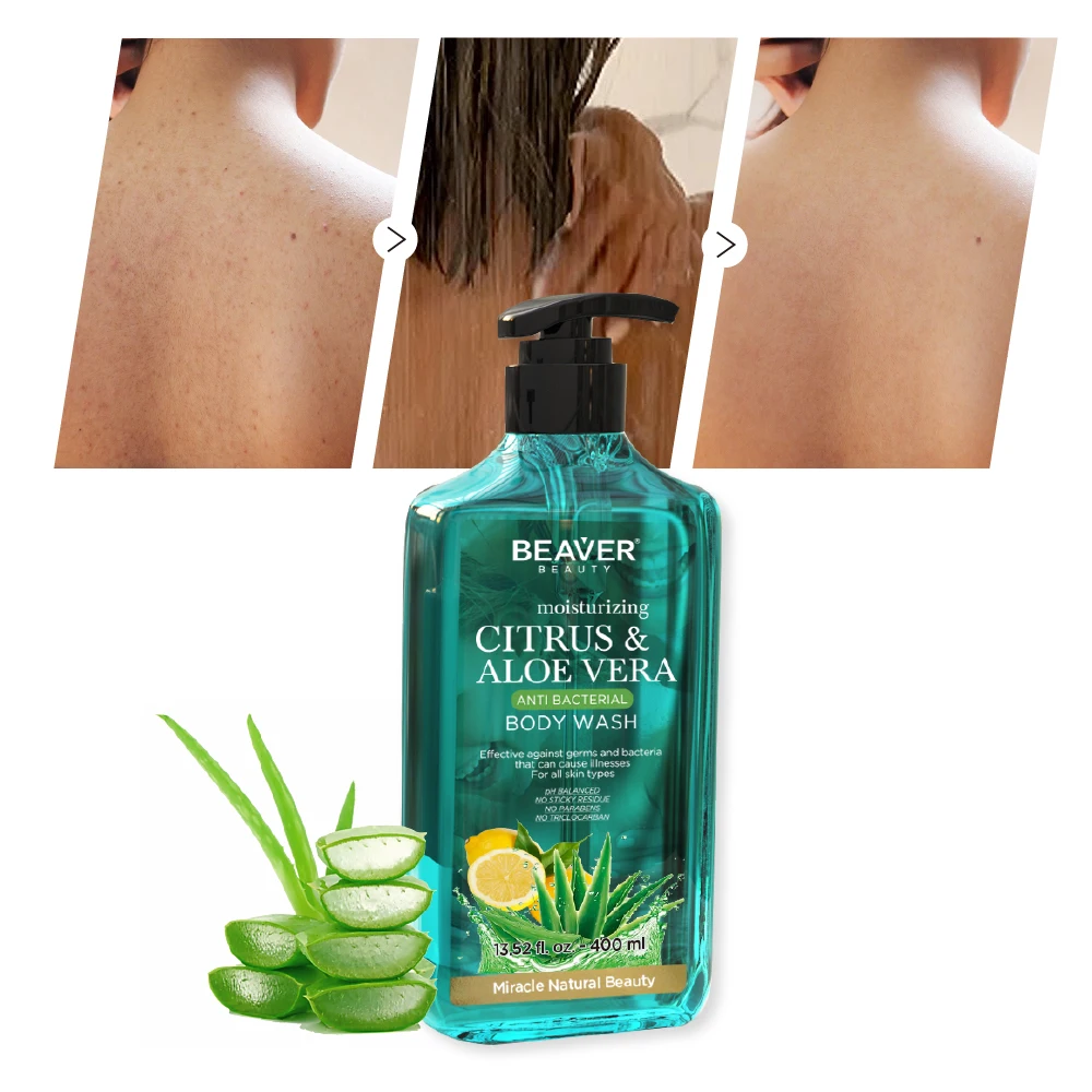 Private Label Body Fresh Cucumber and Green Tea Paraben-Free 100% extracts, paraben free