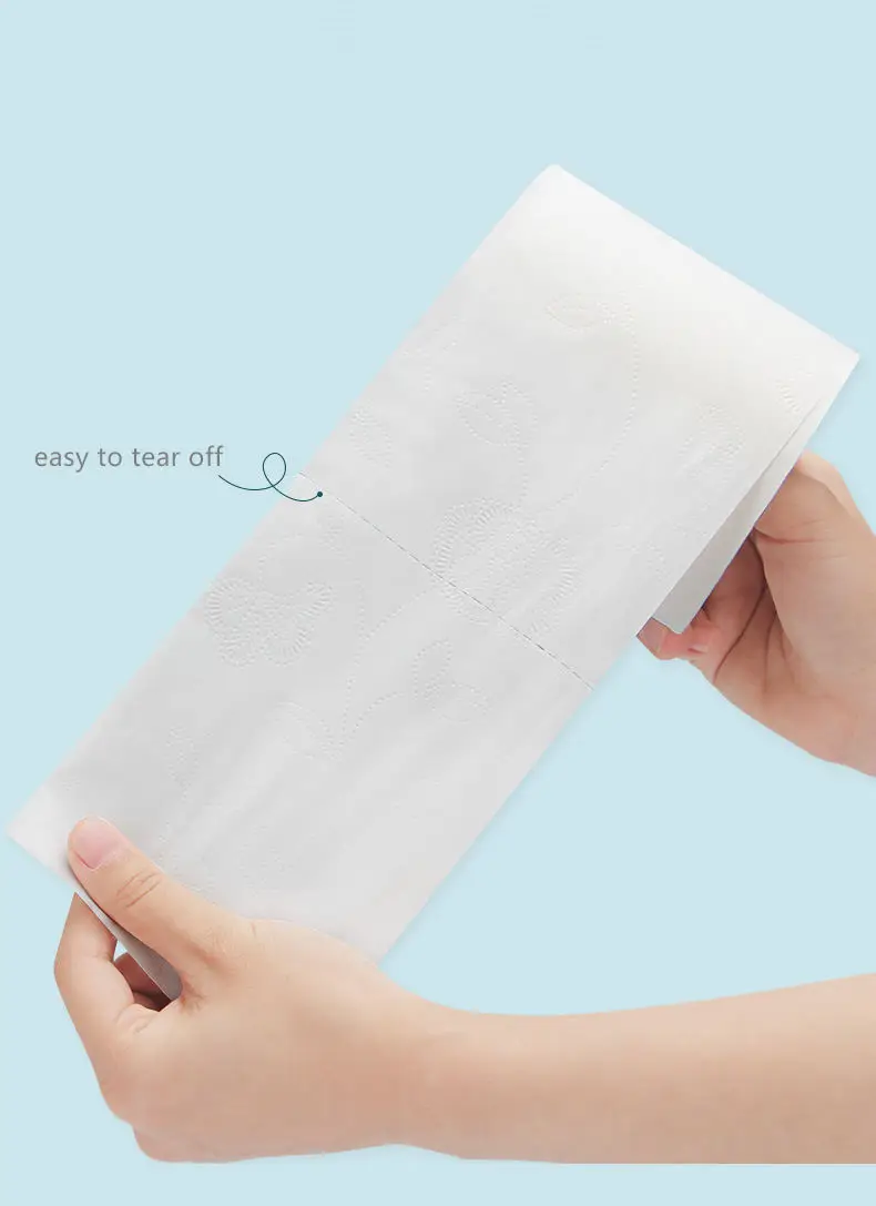 OEM Embossed 100%Virgin Pulp Soft And Organic 3ply Paper Towels Roll Bath Toilet Tissue Papers Manufacturers